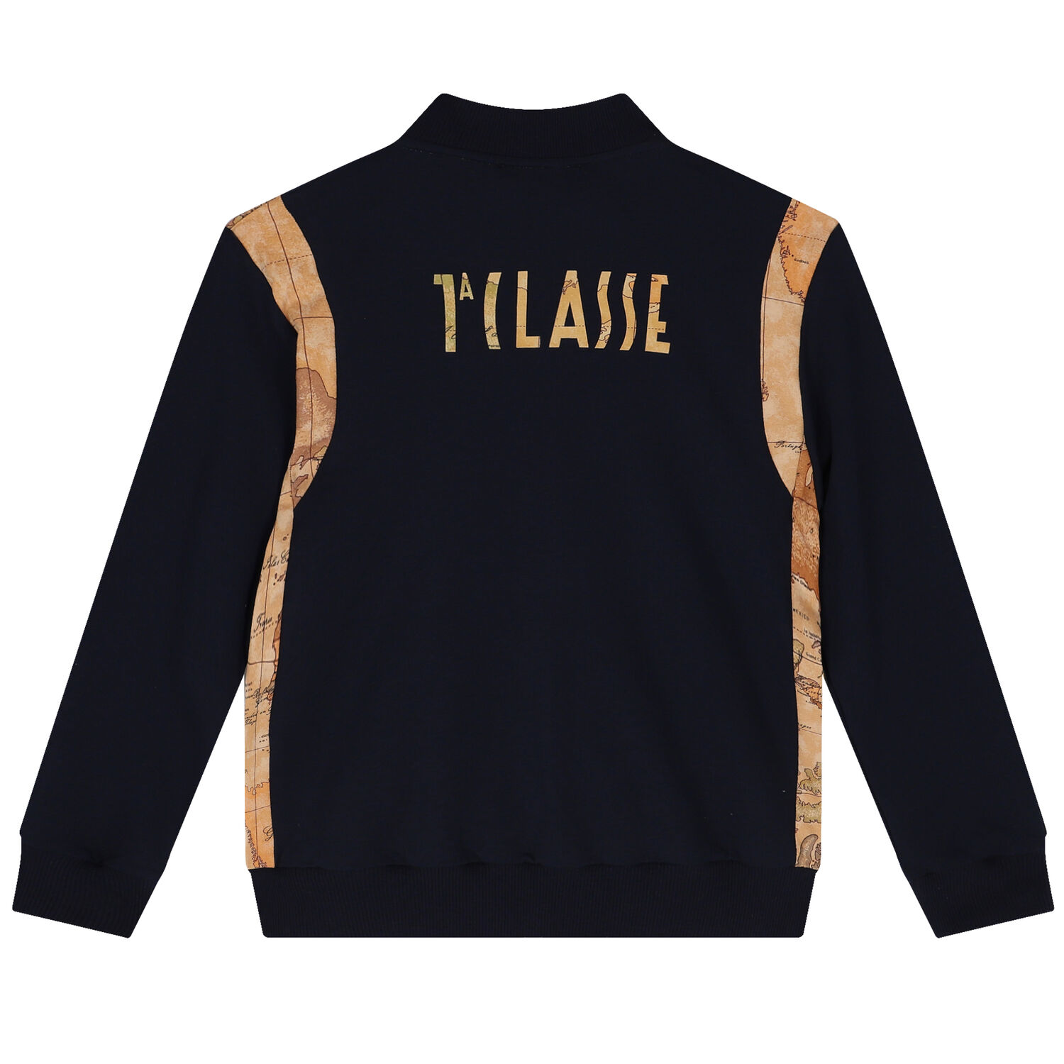 Boys Navy Blue Logo Geo Map Tracksuit, 1, hi-res image number null